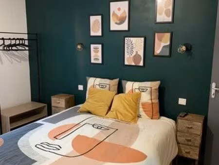 appartement t2 meublé euroméditerranée + parking sécurisé