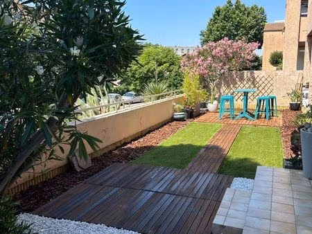 loue appartement t3 jardin garage 14eme marseille