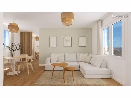 duplex 103m2 dont balcon privatif centre ville