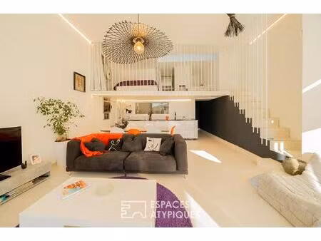 duplex au style californien avec vue mer