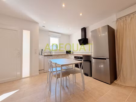 la tour du pin - appartement t2 avec jardin