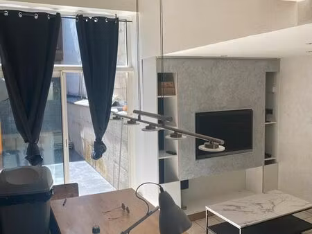 à louer – appartement meublé avec grande terrasse à meximieux