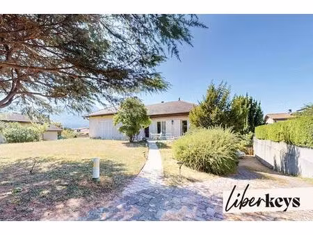 eybens – maison familiale de 120 m² sur 1 070 m² de terrain  sous-sol complet et combles a