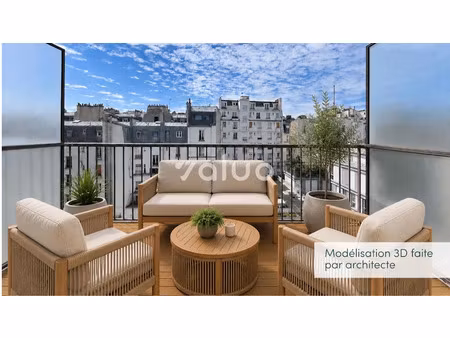 vente appartement 3 pièces 58 m² à paris 5ème (75005)  740 000 €