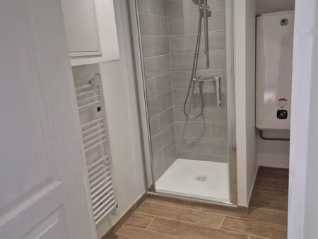 studio non meublé rénové à neuf avec cour privative – amboise
