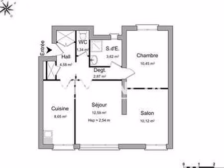 location appartement 3 pièces à brest recouvrance (29200) : à louer 3 pièces / 54m² brest 