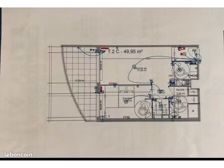 ? t2 récent de 50 m² avec grand balcon et parking couvert – résidence le briand –