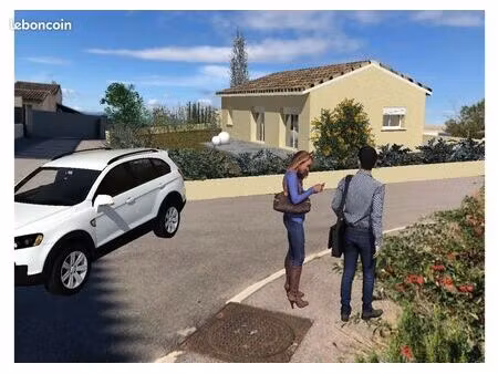 terrain à bâtir sur les hauteurs de loriol-sur-drôme avec permis de construire