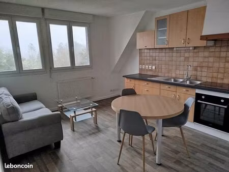 f2 meublé crissey / dole 32m2 avec parking