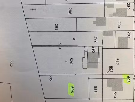 terrain 894 m² tergnier
