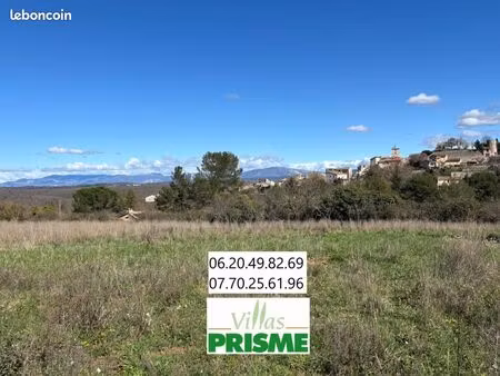 terrain 1 000 m² montmeyan
