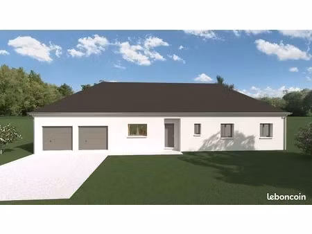 projet de construction d'une maison 118 m² avec terrain à bellerive-sur-allier (03)