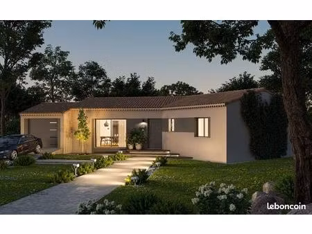 maison 85 m² avec terrain à aubignosc (04)