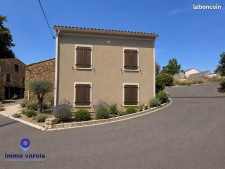 maison de village environ 60 m² à rénover + jardin - plein sud - petit prix - pierrefeu-du