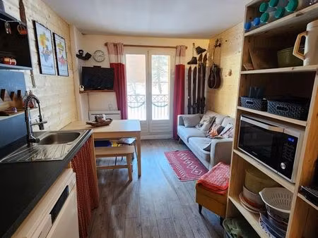 appartement 3 pièces refait à la foux d'allos