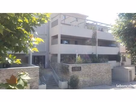 appartement + garage dans résidence avec piscine et ascenseur