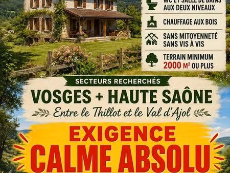 recherche grande maison