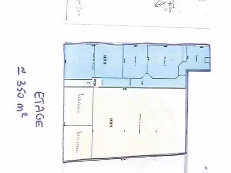 à louer – plateau de bureaux 350 m²