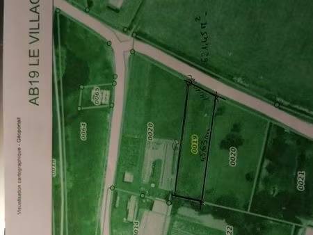 terrain de loisirs non constructible