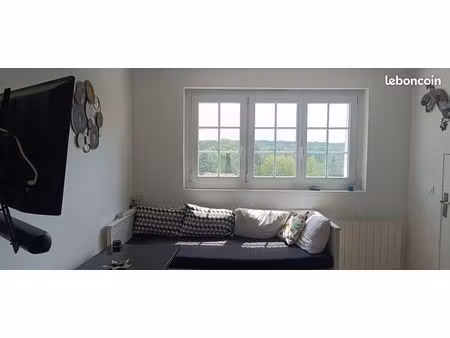 appartement f2 de 33 m² avec combles aménagés  situé à leuville-sur-orge dans petite copro