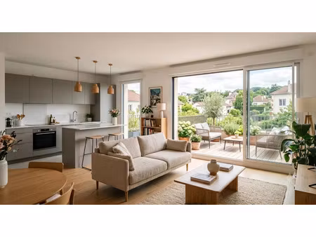 vente appartement 4 pièces 85.7 m² à le plessis-robinson (92350)  450 000 €
