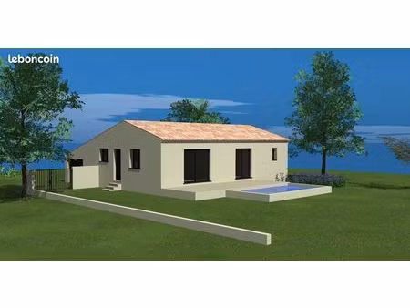 maison neuve avec piscine à vallon-pont-d’arc