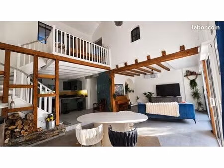 maison loft grand terrain