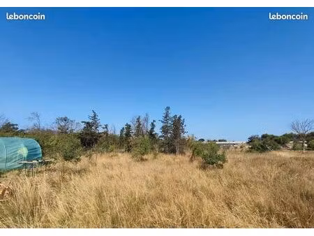 exceptionnel terrain agricole de 2 3 hectares avec eau entre narbonne et narbonne-plage