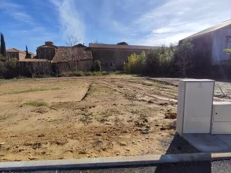 terrain 303 m² thezan des corbieres
