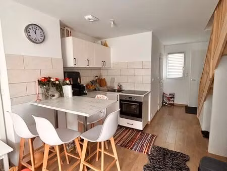 à louer – charmante maison meublée 2 chambres avec jardin à villabé