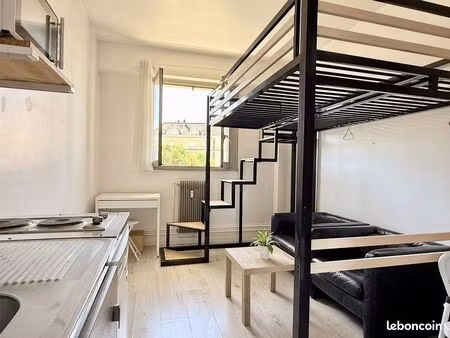 vente | studio meublé | 1p | 12.69 m² | centre-ville de troyes