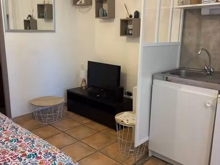 studio étudiant cosy rez de chaussée ensoleillé
