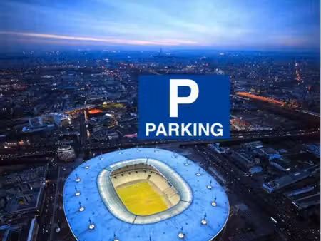 parking à 5 min à pied du stade de france