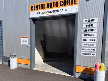 garage automobile équipé à reprendre – corte – matériel inclus