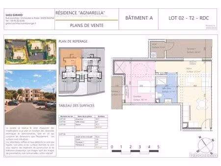 appartement t2 neuf residence suarina