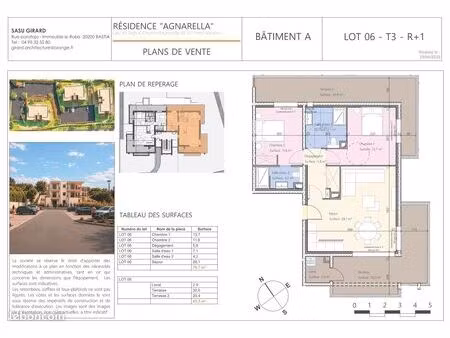 appartement t3 neuf résidence suarina