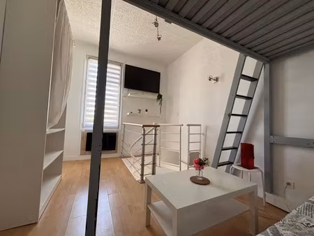 location meublée duplex 2 pièces 22.23 m² à dijon (21000)  470 €