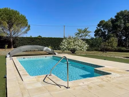 exclusivité maison t4 avec piscine sur parc de 3500m2