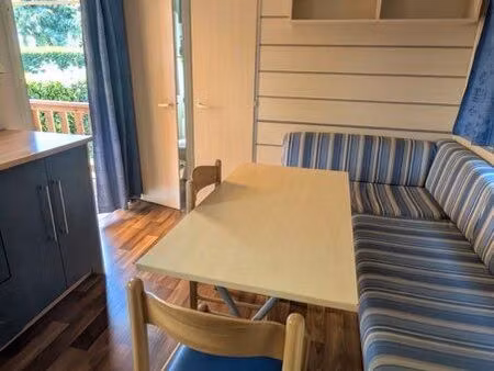 mobil home dans camping