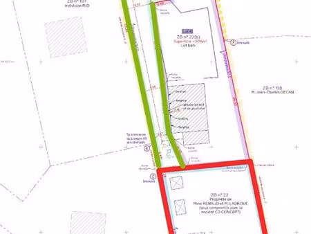 terrain 909 m² audrieu