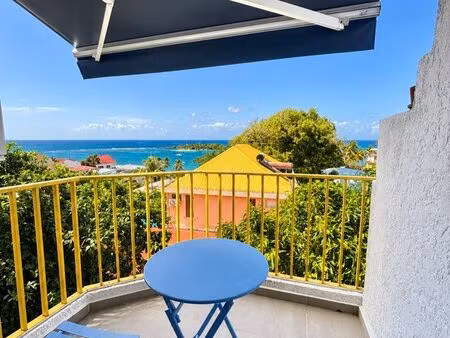 magnifique studio vue mer au gosier