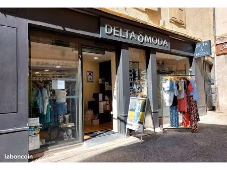 à vendre – murs et fonds de commerce – boutique prêt-à-porter féminin – aurillac