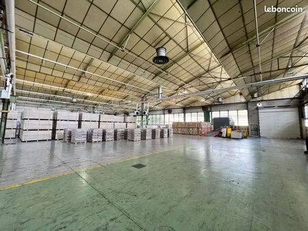 atelier / stockage dans zone industrielle pour loisir  logistique  transport ou industrie