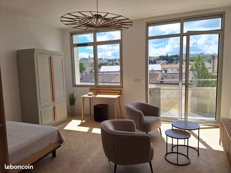 appartement meublé avec parking t1 39 m2