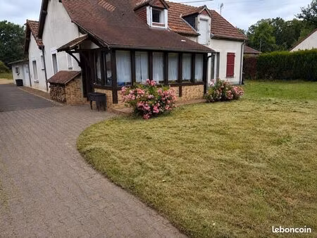 ⭐ maison 80 m² + studio indépendant + garage – terrain ≈ 1 900 m² – 128 000
