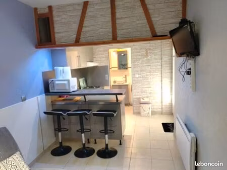 studio meublé 17 m² à louer – gare de corrèze (19800)
