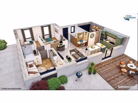 maison 5 pièces 73 m²