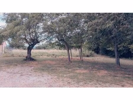 terrain constructible à vendre