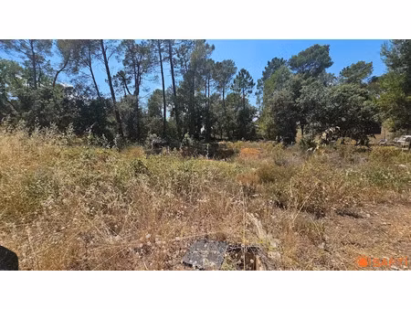 vente terrain à batir 1001 m² à sillans-la-cascade (83690)  98 000 €