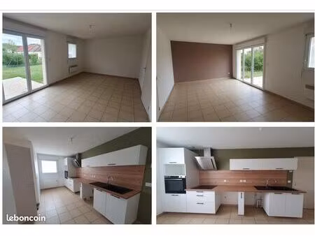 charmante maison t3 avec garage et jardin – quartier résidentiel calme